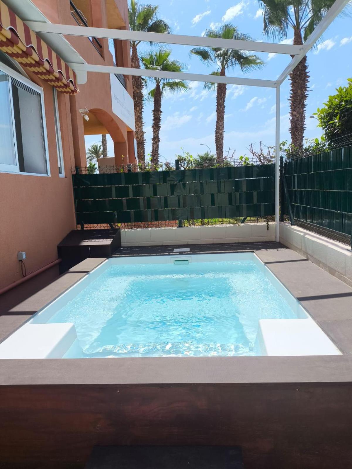 Appartement Bajo De Diseno, Piscina Privada Climatiza, 150M De La Playa à Vera Extérieur photo